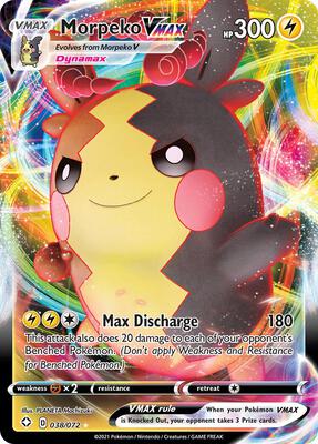 Morpeko VMAX card from Shining Fates