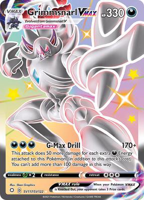 Grimmsnarl VMAX card from Shining Fates: Shiny Vault