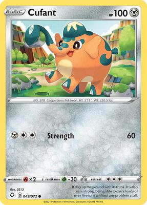 Cufant card from Shining Fates