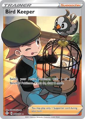 Bird Keeper (Full Art) card from Shining Fates
