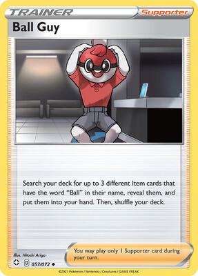 Ball Guy card from Shining Fates