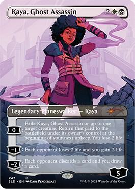 Kaya, Ghost Assassin card from Secret Lair Drop Series