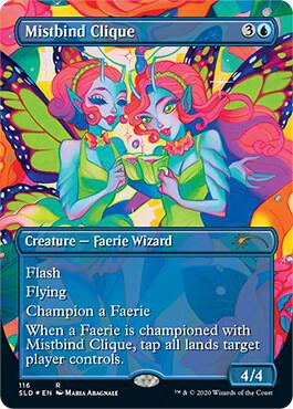 Mistbind Clique card from Secret Lair Drop Series