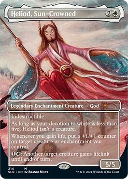 Heliod, Sun-Crowned card from Secret Lair Drop Series
