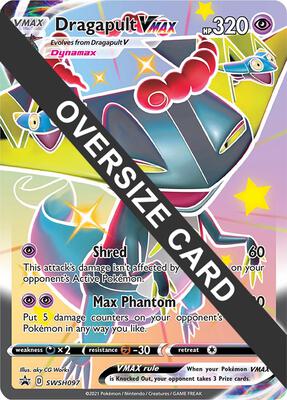 Dragapult VMAX - SWSH097 card from Jumbo Cards