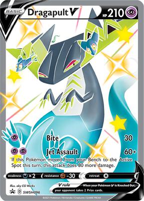 Dragapult V - SWSH096 card from SWSH: Sword & Shield Promo Cards
