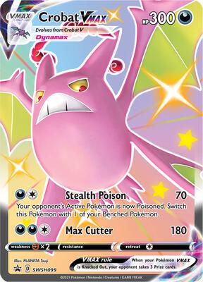 Crobat VMAX - SWSH099 card from SWSH: Sword & Shield Promo Cards