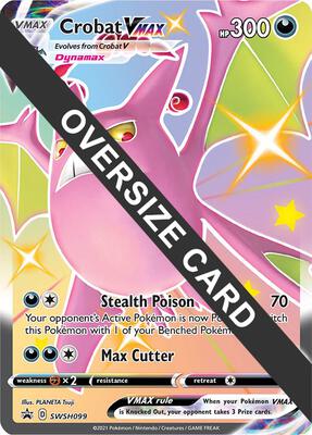 Crobat VMAX - SWSH099 card from Jumbo Cards