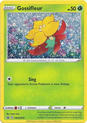 Gossifleur - SWSH010 (General Mills Promo) card from Miscellaneous Cards & Products