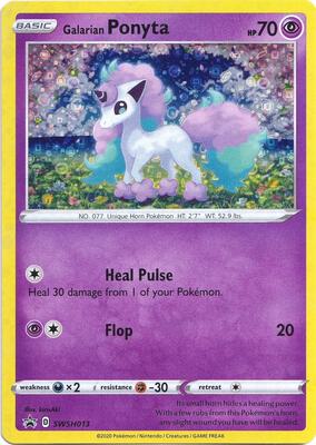 Galarian Ponyta - SWSH013 (General Mills Promo) card from Miscellaneous Cards & Products
