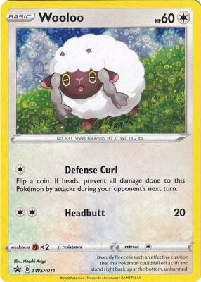 Wooloo - SWSH011 (General Mills) card from Miscellaneous Cards & Products