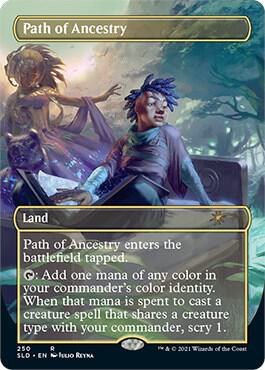 Path of Ancestry (250) card from Secret Lair Drop Series