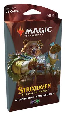 Strixhaven: School of Mages - Theme Booster Pack [Witherbloom] card from Strixhaven: School of Mages