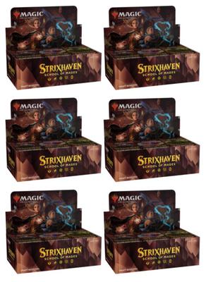 Strixhaven: School of Mages - Draft Booster Box Case card from Strixhaven: School of Mages
