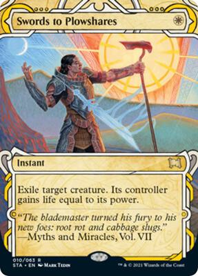 Swords to Plowshares card from Strixhaven: Mystical Archive