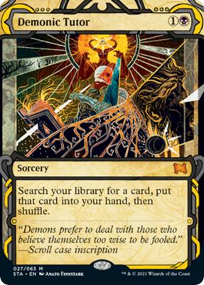 Demonic Tutor card from Strixhaven: Mystical Archive