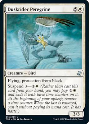 Duskrider Peregrine card from Time Spiral: Remastered