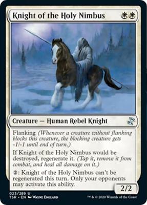 Knight of the Holy Nimbus card from Time Spiral: Remastered
