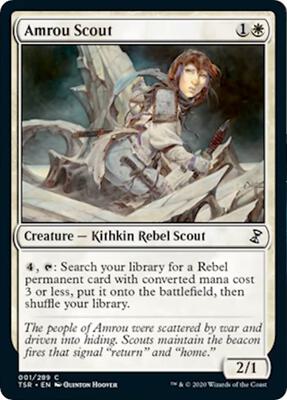 Amrou Scout card from Time Spiral: Remastered