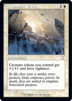 Intangible Virtue card from Time Spiral: Remastered