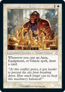 Sram, Senior Edificer card from Time Spiral: Remastered