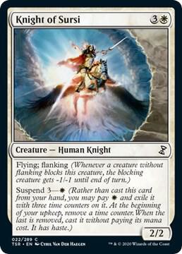 Knight of Sursi card from Time Spiral: Remastered