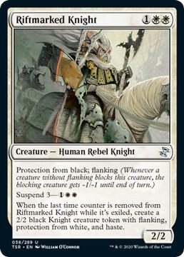 Riftmarked Knight card from Time Spiral: Remastered