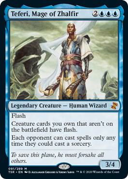 Teferi, Mage of Zhalfir card from Time Spiral: Remastered