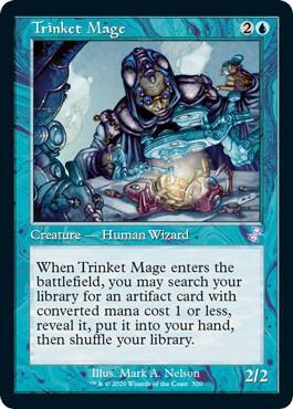Trinket Mage card from Time Spiral: Remastered