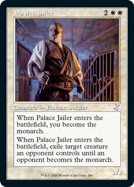 Palace Jailer card from Time Spiral: Remastered