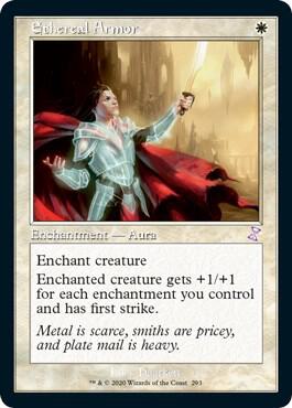 Ethereal Armor card from Time Spiral: Remastered