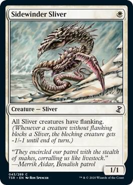 Sidewinder Sliver card from Time Spiral: Remastered