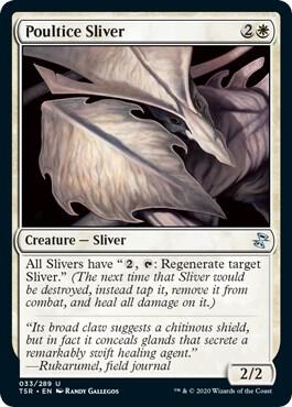 Poultice Sliver card from Time Spiral: Remastered