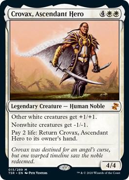 Crovax, Ascendant Hero card from Time Spiral: Remastered