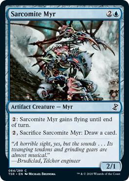Sarcomite Myr card from Time Spiral: Remastered