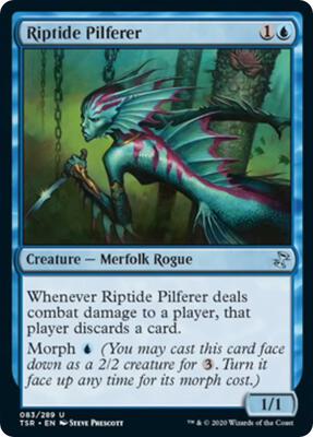 Riptide Pilferer card from Time Spiral: Remastered
