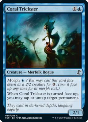 Coral Trickster card from Time Spiral: Remastered