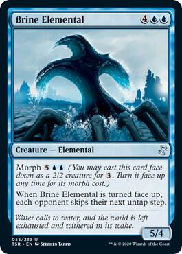 Brine Elemental card from Time Spiral: Remastered