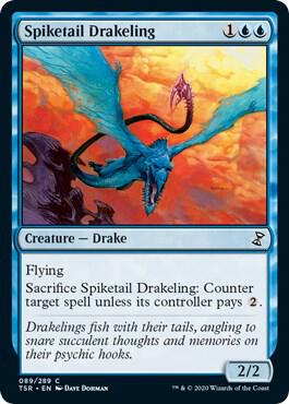 Spiketail Drakeling card from Time Spiral: Remastered