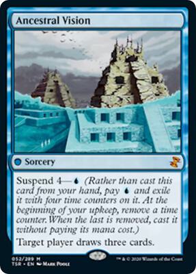Ancestral Vision card from Time Spiral: Remastered