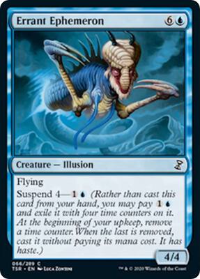 Errant Ephemeron card from Time Spiral: Remastered