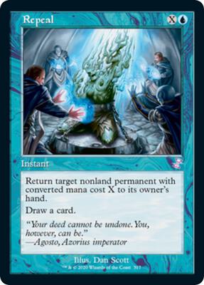 Repeal card from Time Spiral: Remastered