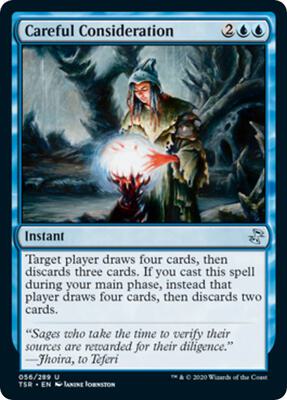 Careful Consideration card from Time Spiral: Remastered