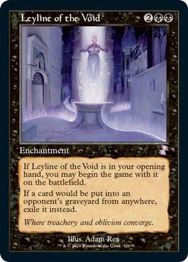Leyline of the Void card from Time Spiral: Remastered