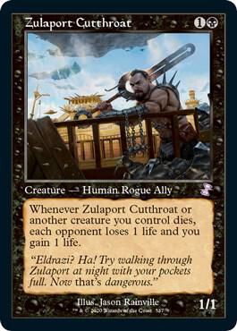 Zulaport Cutthroat card from Time Spiral: Remastered