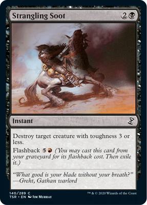 Strangling Soot card from Time Spiral: Remastered