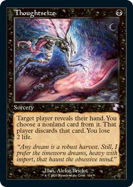 Thoughtseize card from Time Spiral: Remastered