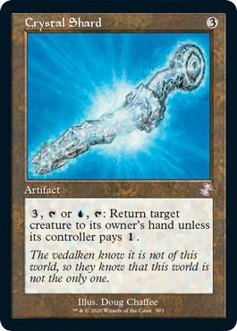 Crystal Shard card from Time Spiral: Remastered