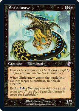 Shriekmaw card from Time Spiral: Remastered