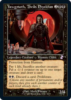 Yawgmoth, Thran Physician card from Time Spiral: Remastered